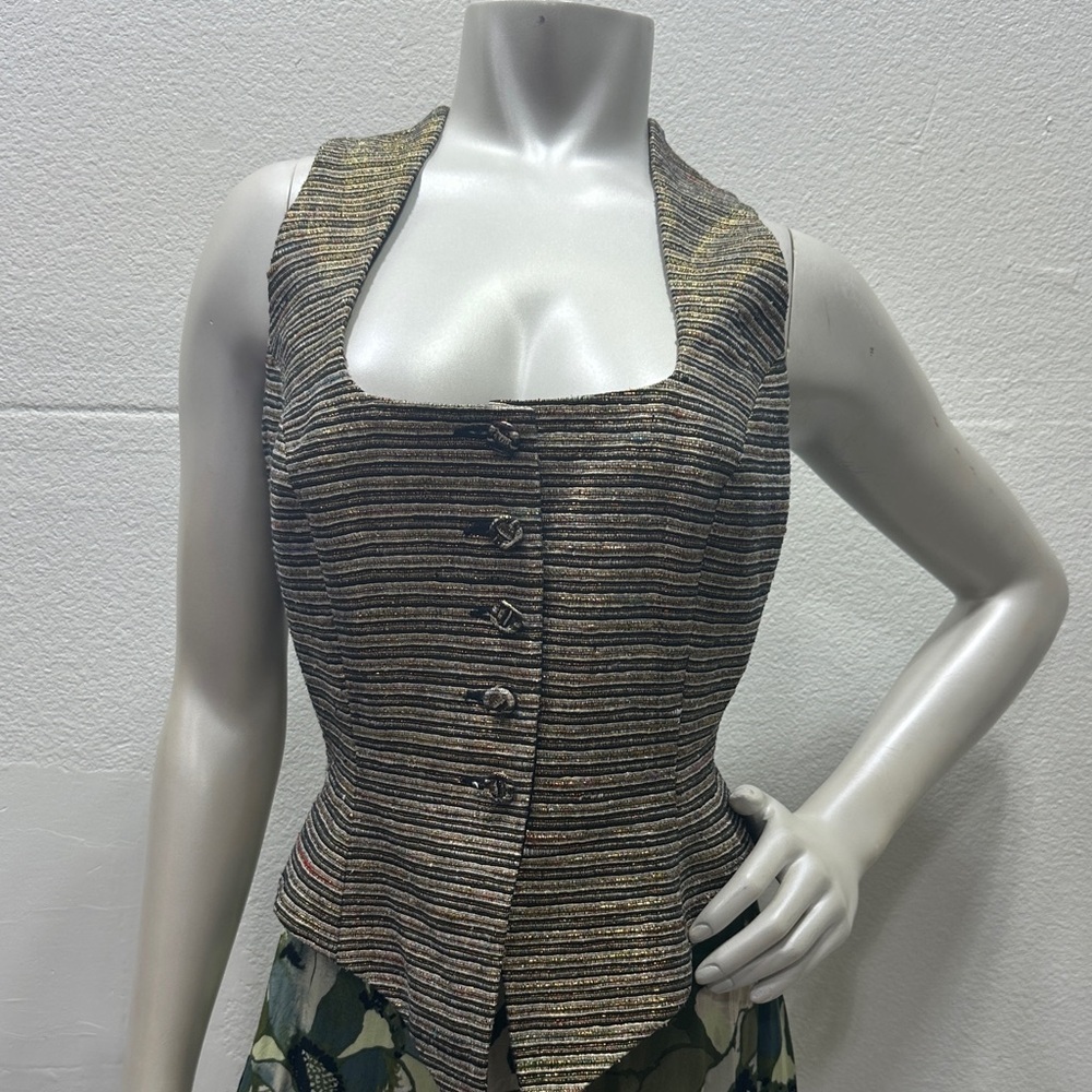Vintage Bebe Vintage Silk Fitted Vest Top
Corset Y2K 90s
